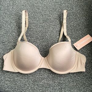 Third Love Classic T-shirt Bra Size 34B Underwire Smooth Padding 24/7